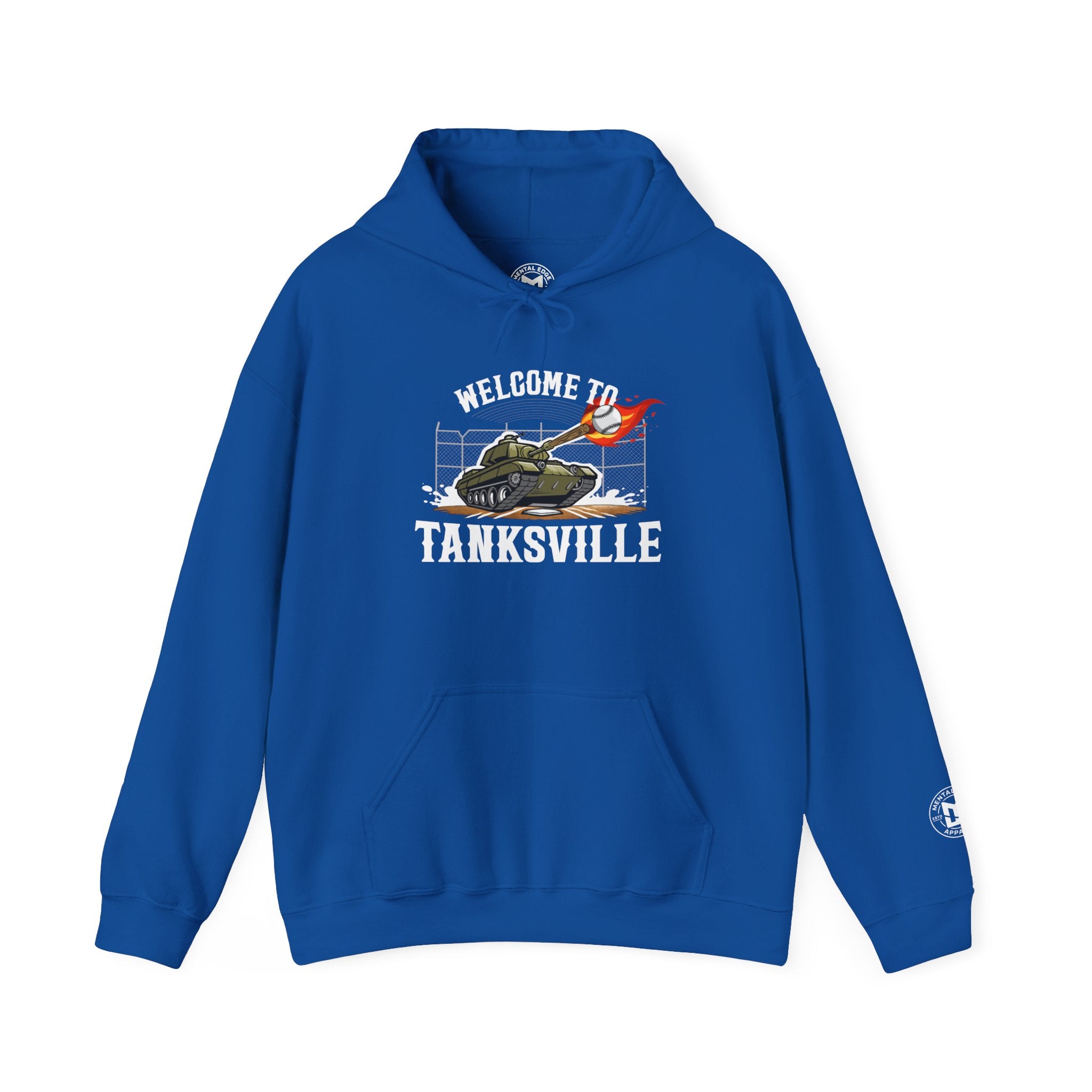 Welcome to Tanksville Hoodie — Military Tank Graphic Pullover