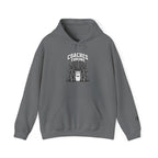 Coaches Throne Baseball Bucket Hoodie — Sports Coach Gift Pullover
