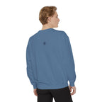 Baseball Unisex Sweatshirt - "Live Love Baseball" Vintage Sunset Crewneck
