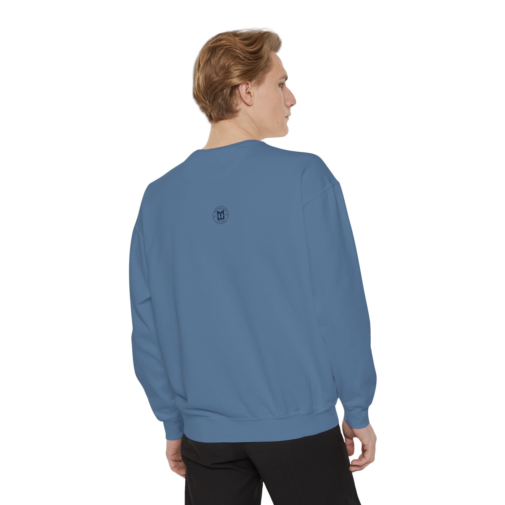 Baseball Unisex Sweatshirt - "Live Love Baseball" Vintage Sunset Crewneck