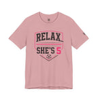 Relax... She’s 5 Soccer Mom Tee