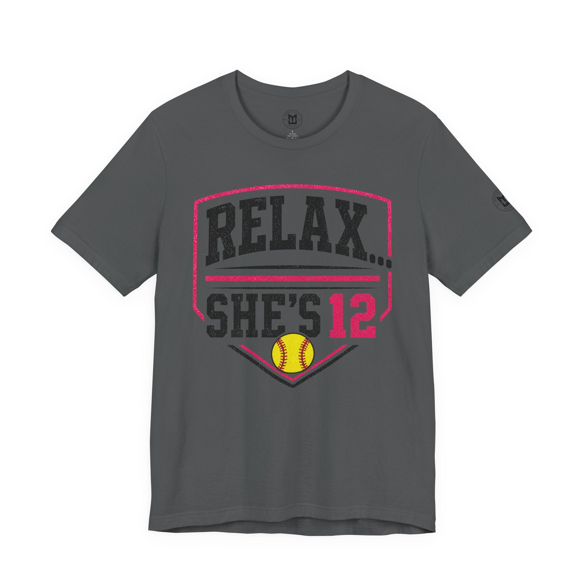 Relax... She's 12 Softball Parents Tee