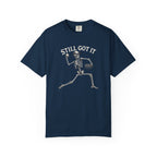 Still Got It Pitchers Skeleton T-Shirt — Vintage Garment-Dyed Retro Tee
