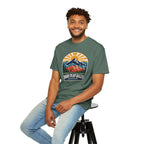 Born to Hit Balls Over Mountains T-Shirt — Unisex Vintage Mountain Comfort Colors Graphic Tee