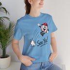 See Ya! Women's Baseball Cartoon Heater Tee