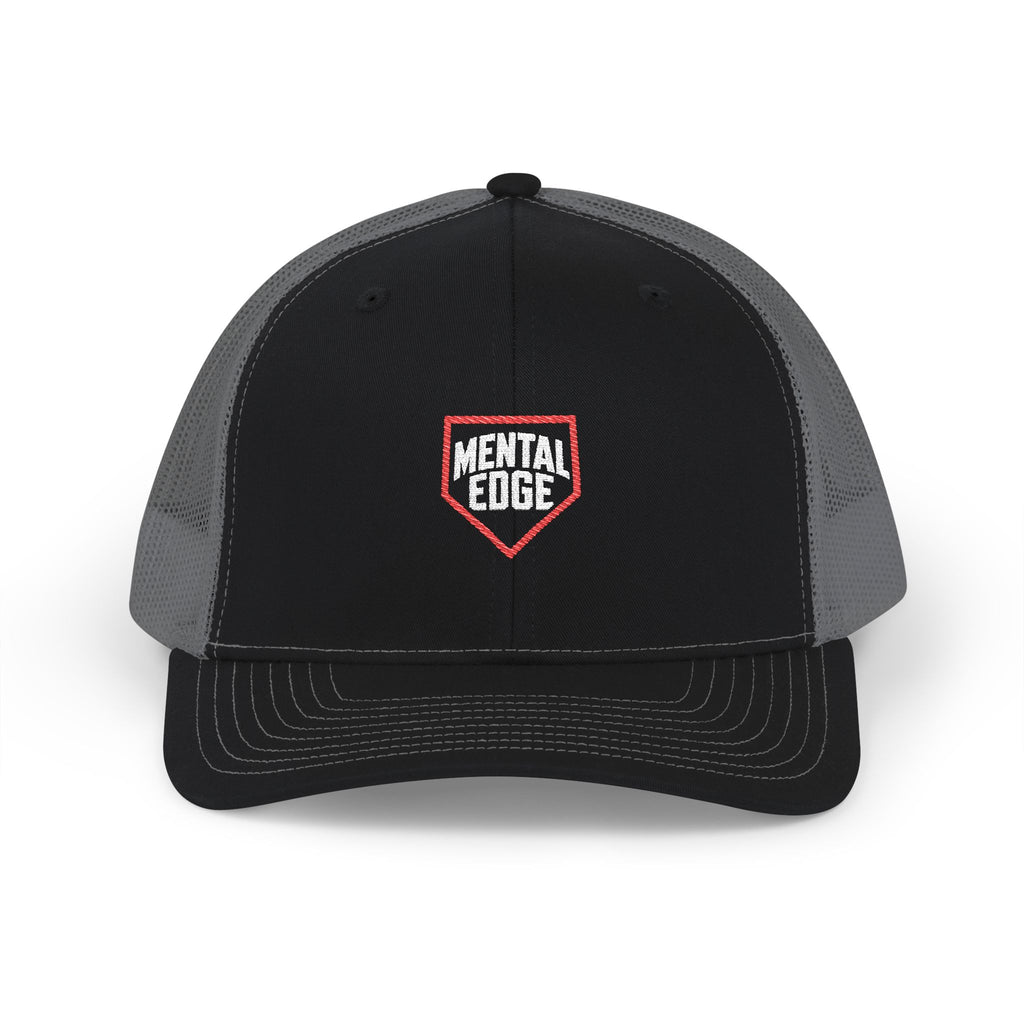 Mental Edge Trucker Cap — Retro Patch Snapback Hat