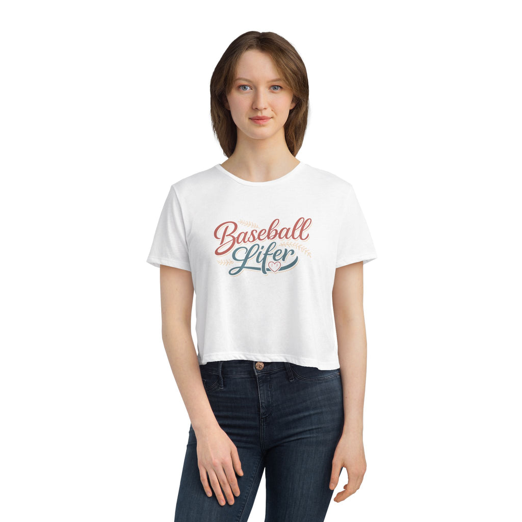 Baseball Lifer Women’s Crop Top