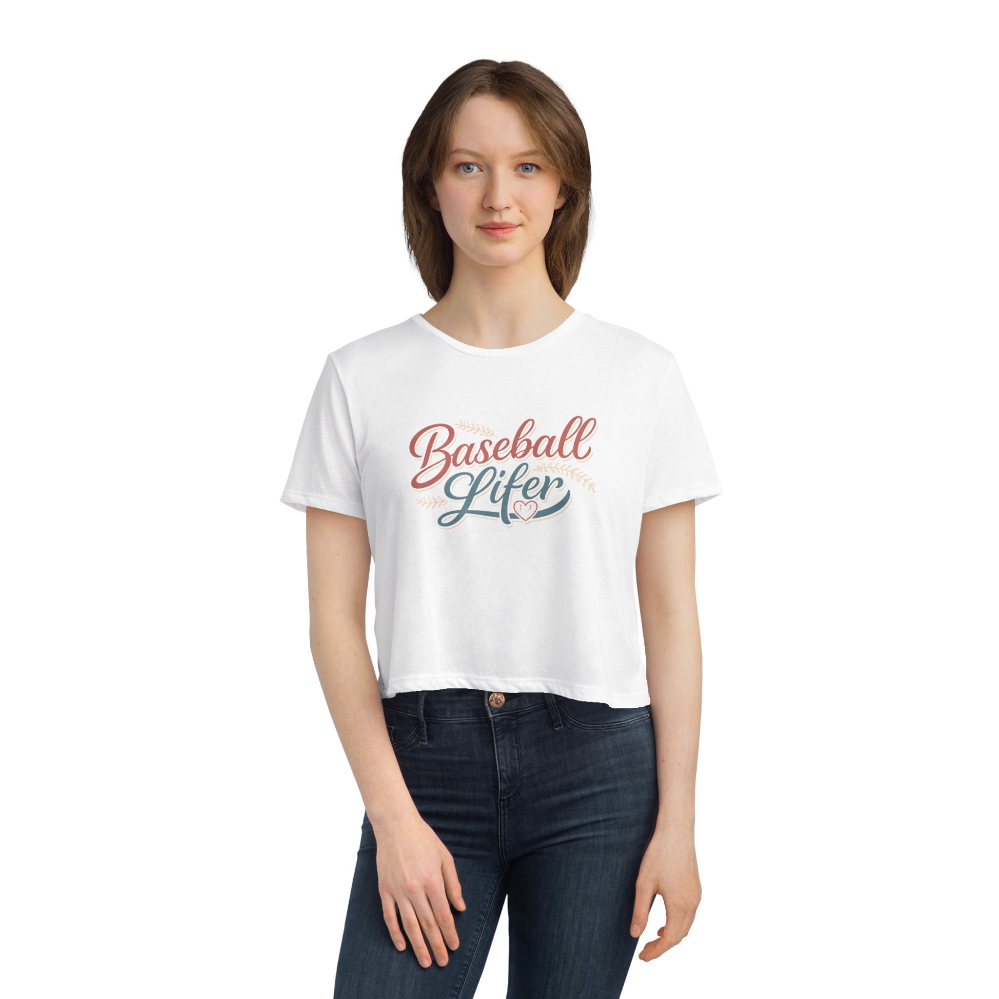 Baseball Lifer Women’s Crop Top