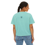 Sunglasses Sunset Baseball Women's Boxy Tee