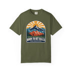 Born to Hit Balls Over Mountains T-Shirt — Unisex Vintage Mountain Comfort Colors Graphic Tee