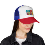 Baseball Mama Trucker Cap – Retro Colorful Softball Mom Hat