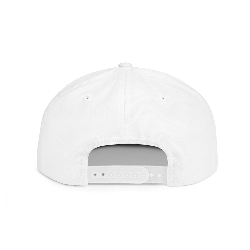 Mental Edge Flat Bill Snapback Hat — Minimal Athletic Logo Cap