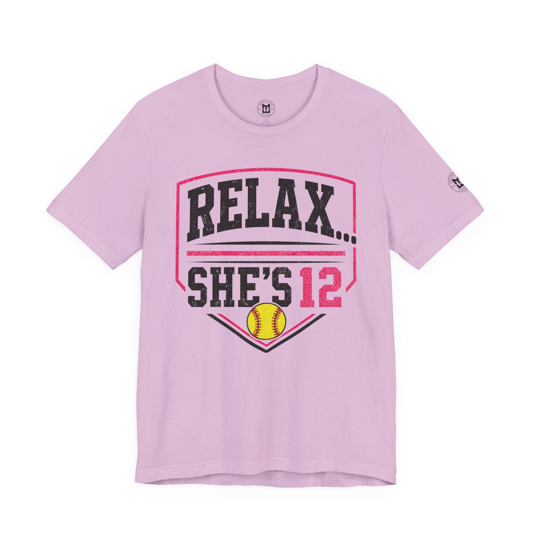 Relax... She's 12 Softball Parents Tee