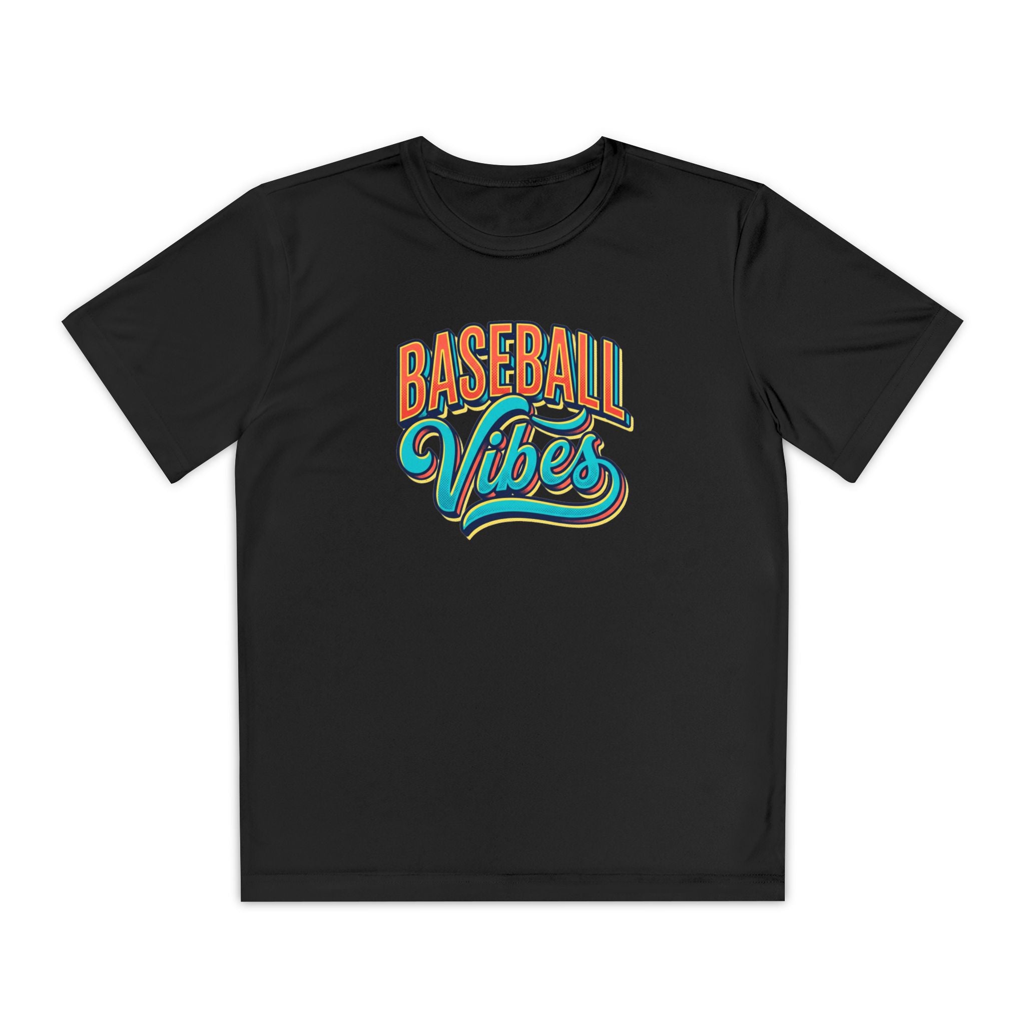 Youth Baseball Vibes Dri-Fit Tee