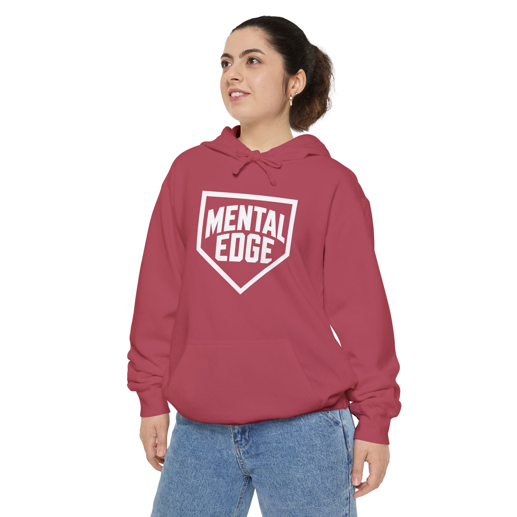 Mental Edge Home Plate Hoodie Unisex - Comfort Colors Garment-Dyed Hoodie