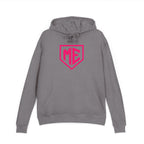 Adult Mental Edge Hoodie — ME Pink Logo French Terry Pullover