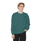 Baseball Sweatshirt — "Live Love Baseball" Vintage Sunset Crewneck Unisex