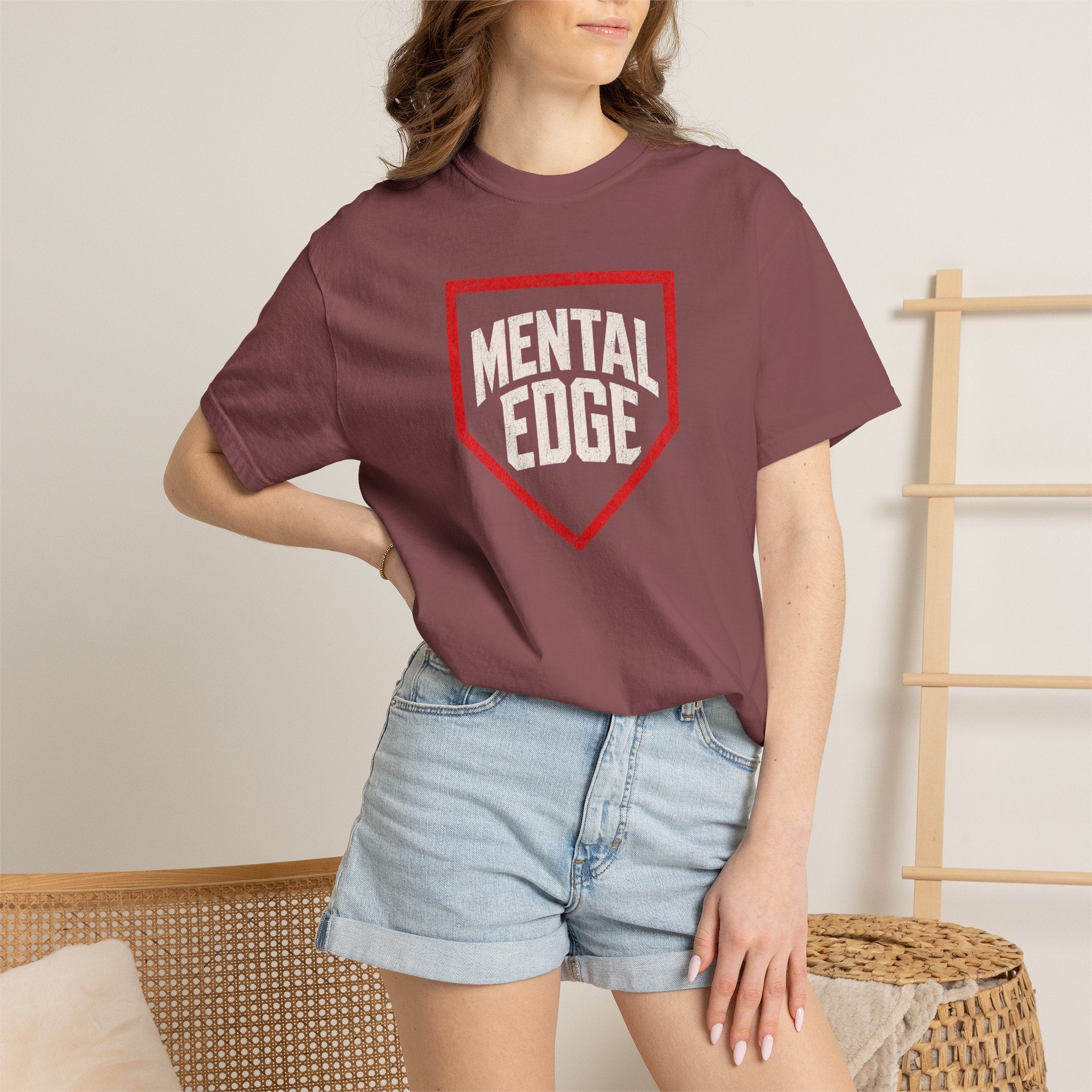 Mental Edge T-Shirt — Motivational Graphic Tee Comfort Colors