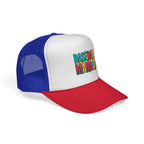 Baseball Mama Trucker Cap – Retro Colorful Softball Mom Hat