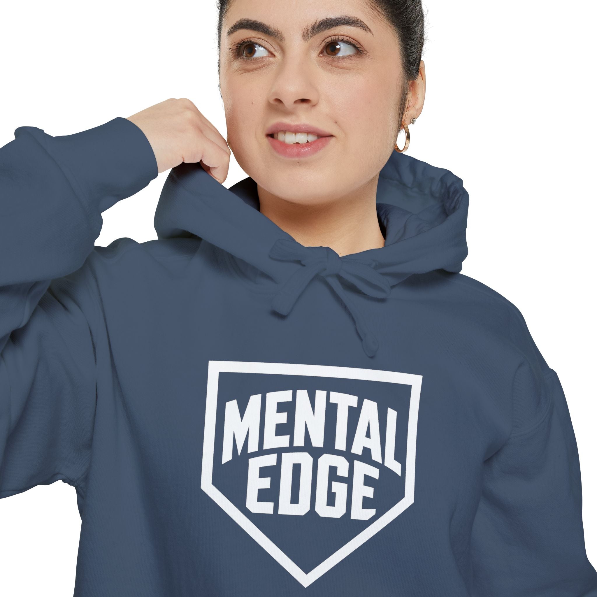 Mental Edge Home Plate Hoodie Unisex - Comfort Colors Garment-Dyed Hoodie