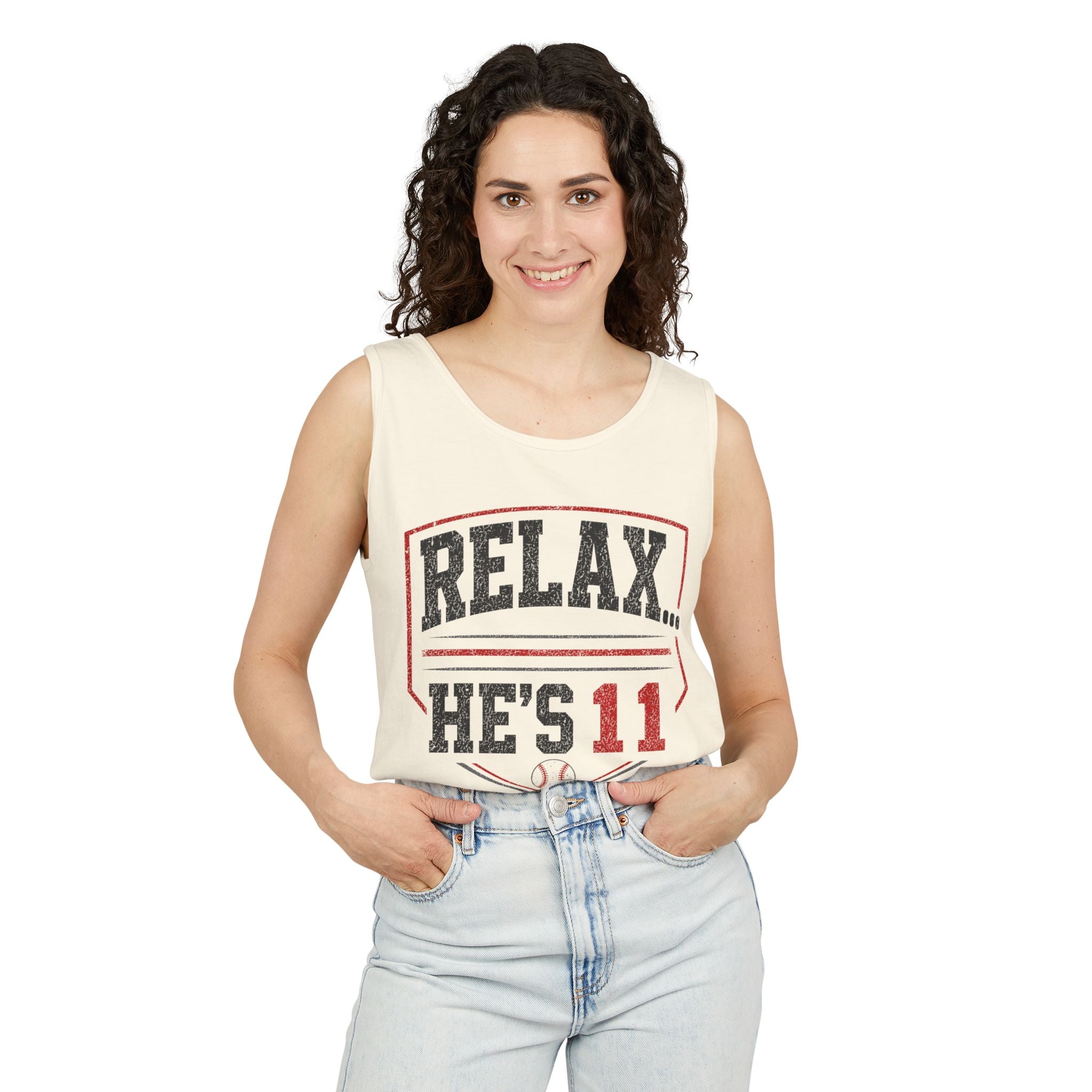 Relax... He’s 11 Parent Tank Top