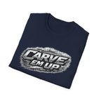 Carve Em Up Adult T- Shirt