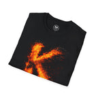 K Machine Flame Graphic T-Shirt
