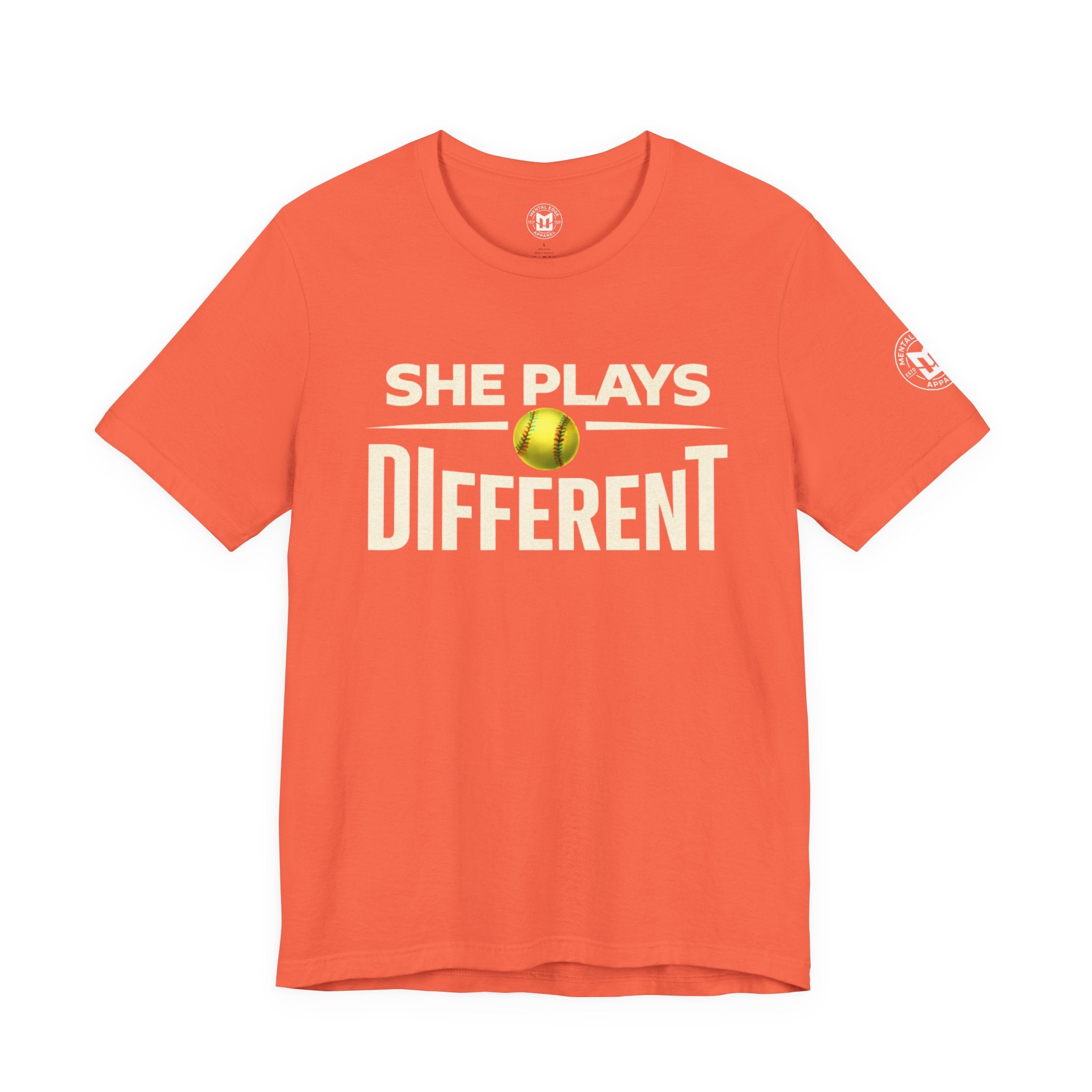She Plays Different Softball T-Shirt