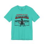 Banned to the Outfield Womans Baseball Tee – Funny Coach/Player Sideline Shirt