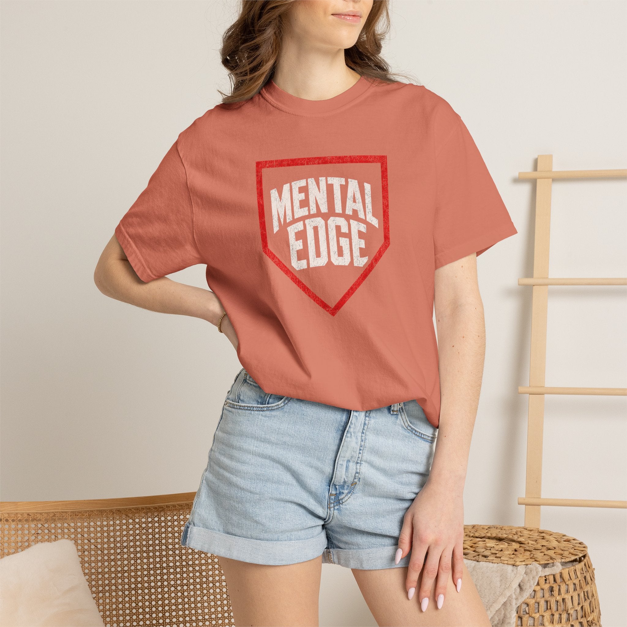 Mental Edge T-Shirt — Motivational Graphic Tee Comfort Colors