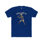 Still Got It Skeleton Baseball Tee — Vintage Baseball T‑Shirt for Fans