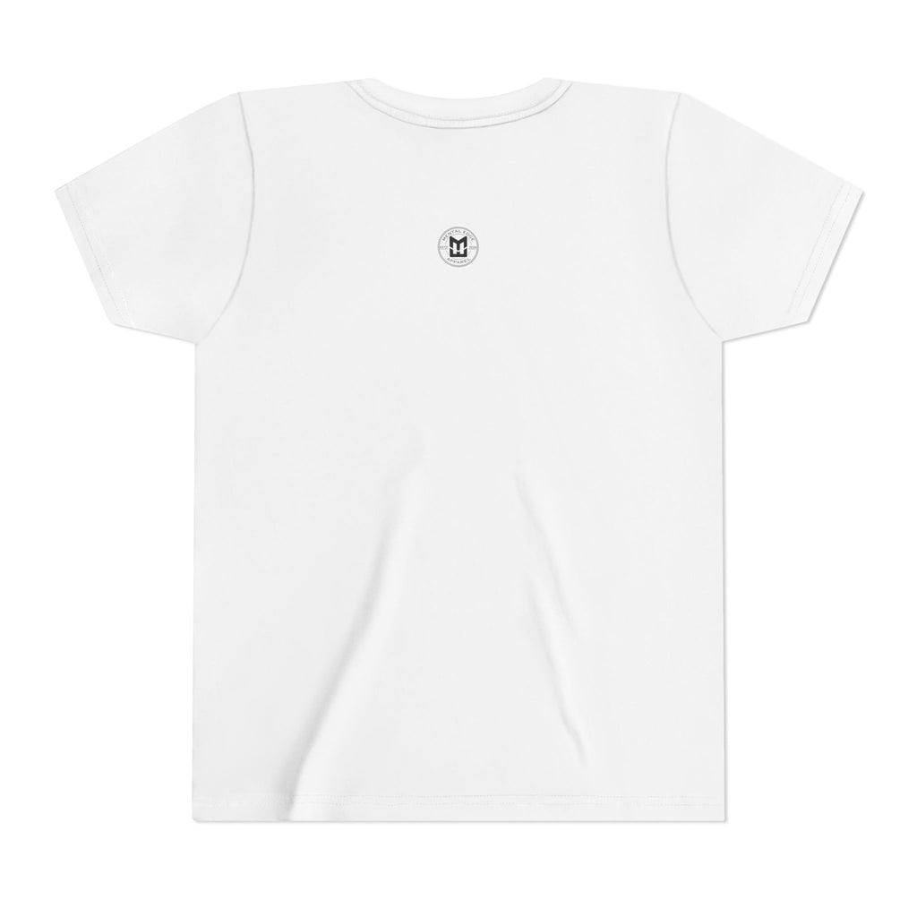 Youth Baseball Tee - 'See Ya!' Cartoon Pitching Ball Graphic