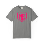 ME Mental Edge Baseball Plate T‑Shirt — Pink Monogram Graphic Comfort Colors Tee