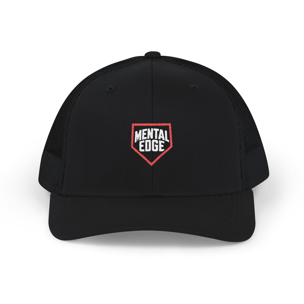 Mental Edge Trucker Cap — Retro Patch Snapback Hat
