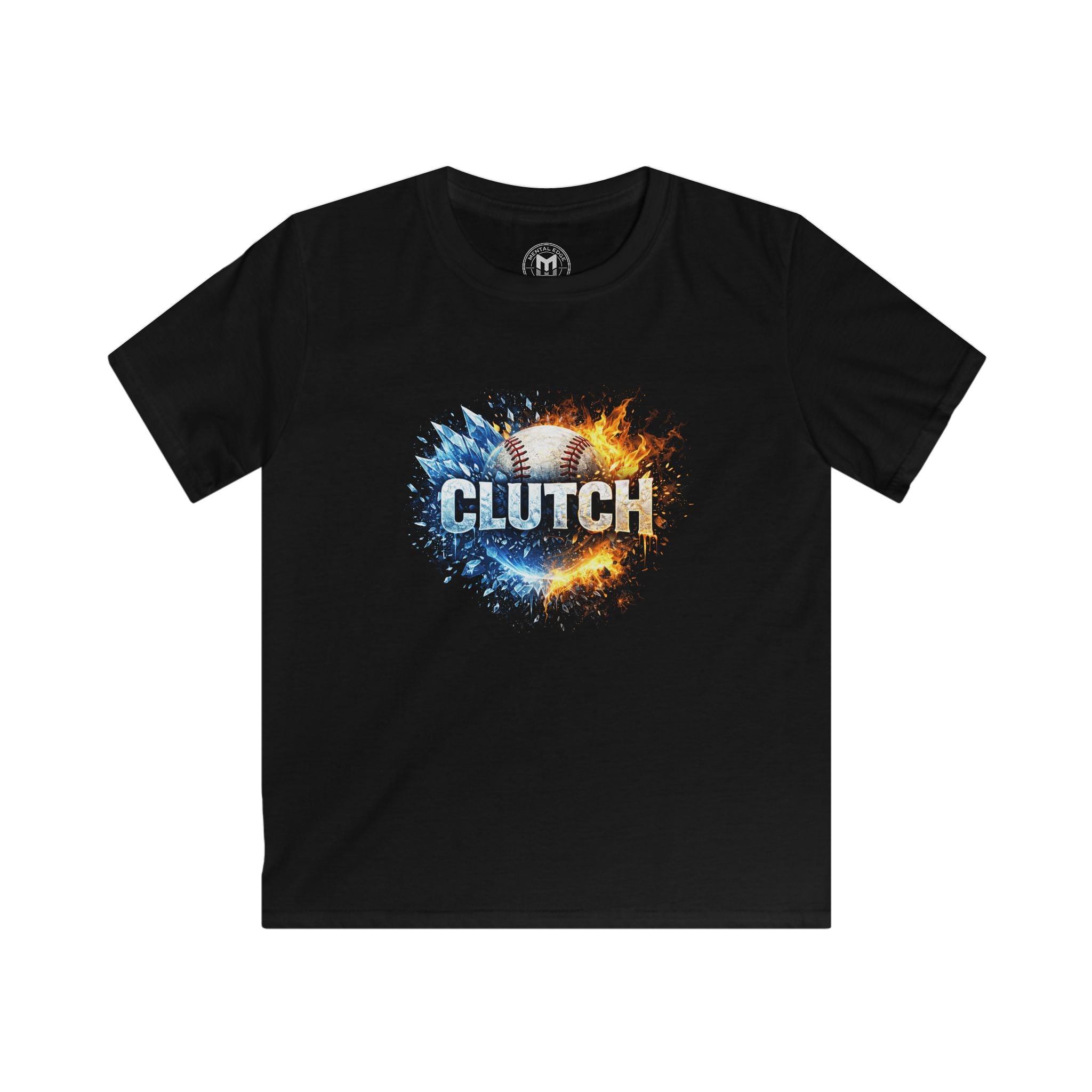 Kids Baseball 'Clutch' Tee — Fire & Ice Baseball Shirt