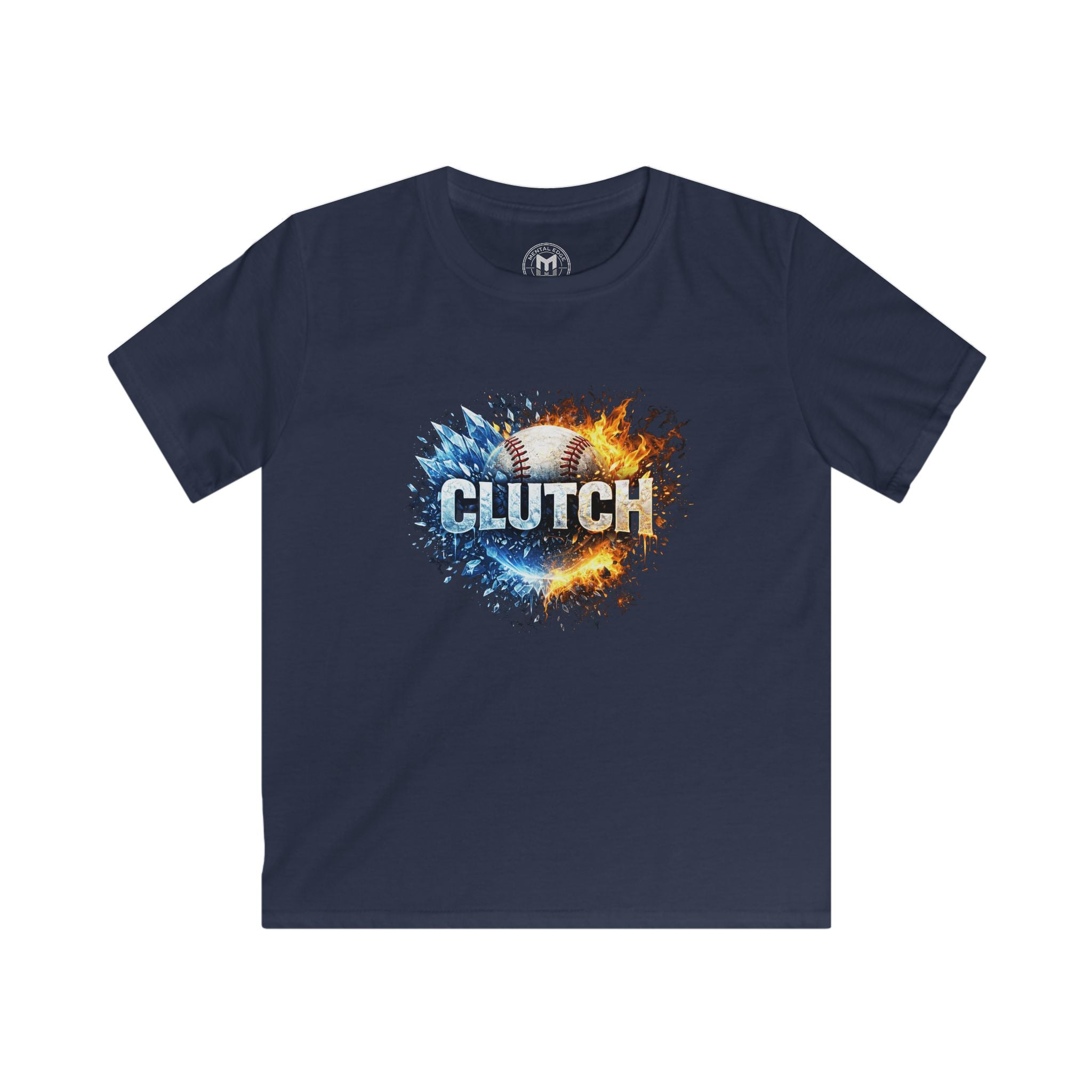 Kids Baseball 'Clutch' Tee — Fire & Ice Baseball Shirt