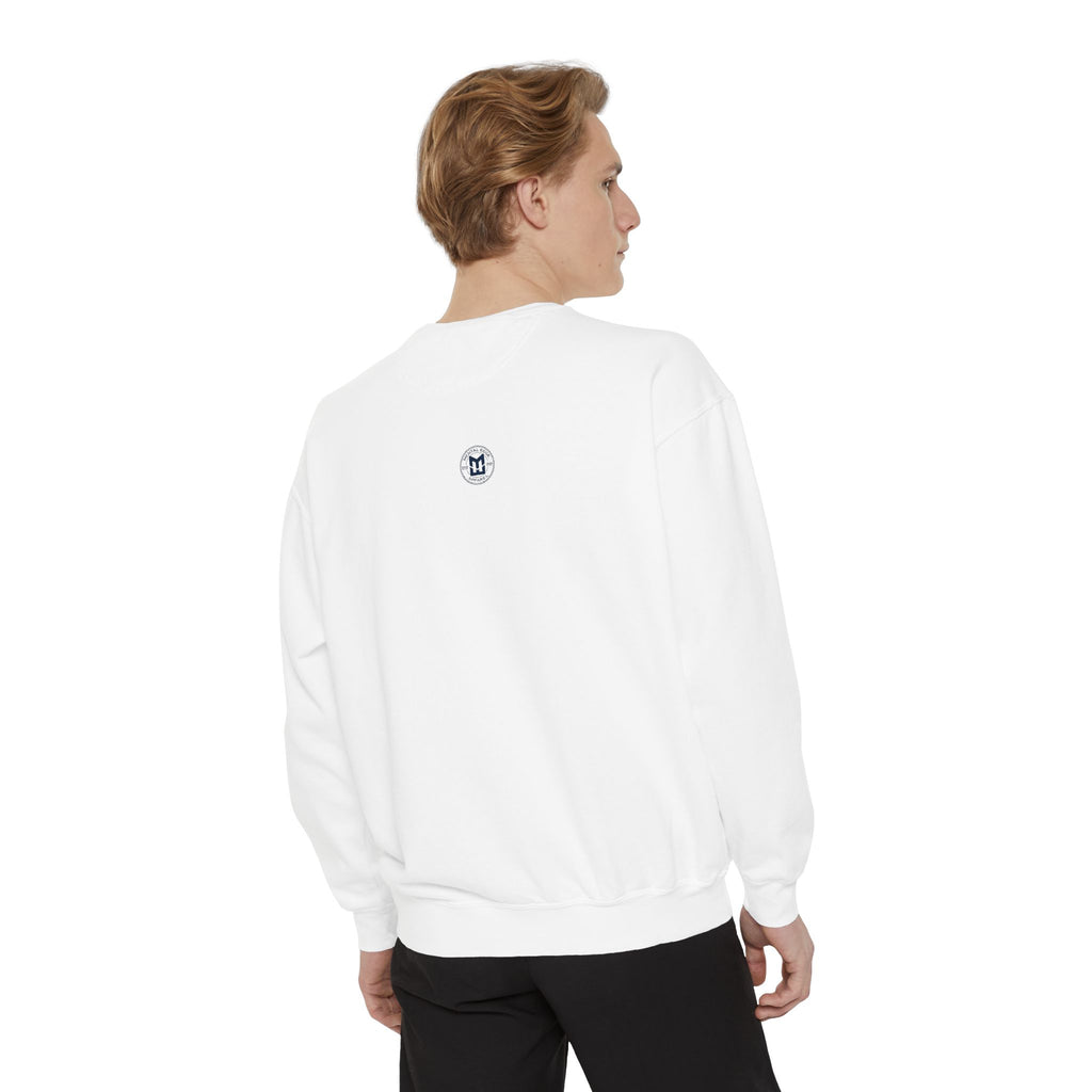 Baseball Unisex Sweatshirt - "Live Love Baseball" Vintage Sunset Crewneck