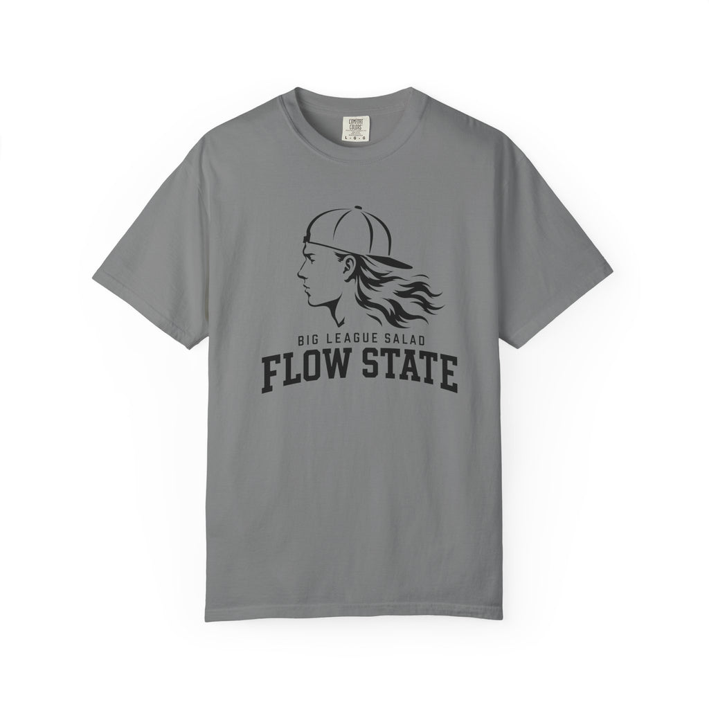 Flow State Tee — 'Big League Salad' Athletic Retro Graphic T-Shirt