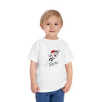 Toddler Tee — Retro Baseball Character "See Ya!" Graphic
