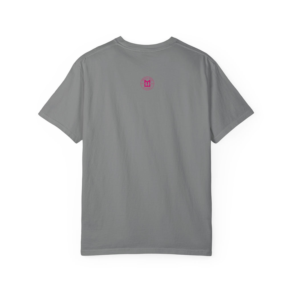 ME Mental Edge Baseball Plate T‑Shirt — Pink Monogram Graphic Comfort Colors Tee