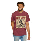 Adult Unisex "Chin Music Enforcer of Heat" Baseball Pitchers Comfort Colors Garment-Dyed T-shirt