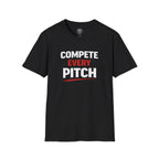 Compete Every Pitch Baseball T-Shirt