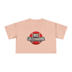 No Lollygagging Crop Tee — Women's Athletic Casual Top