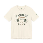 Sandlot Summer Club T-Shirt — Retro Baseball Palm Tree Tee