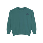 Baseball Sweatshirt — "Live Love Baseball" Vintage Sunset Crewneck Unisex
