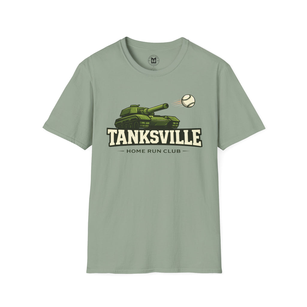 Tanksville Baseball Home Run Club' Vintage Sports Tee