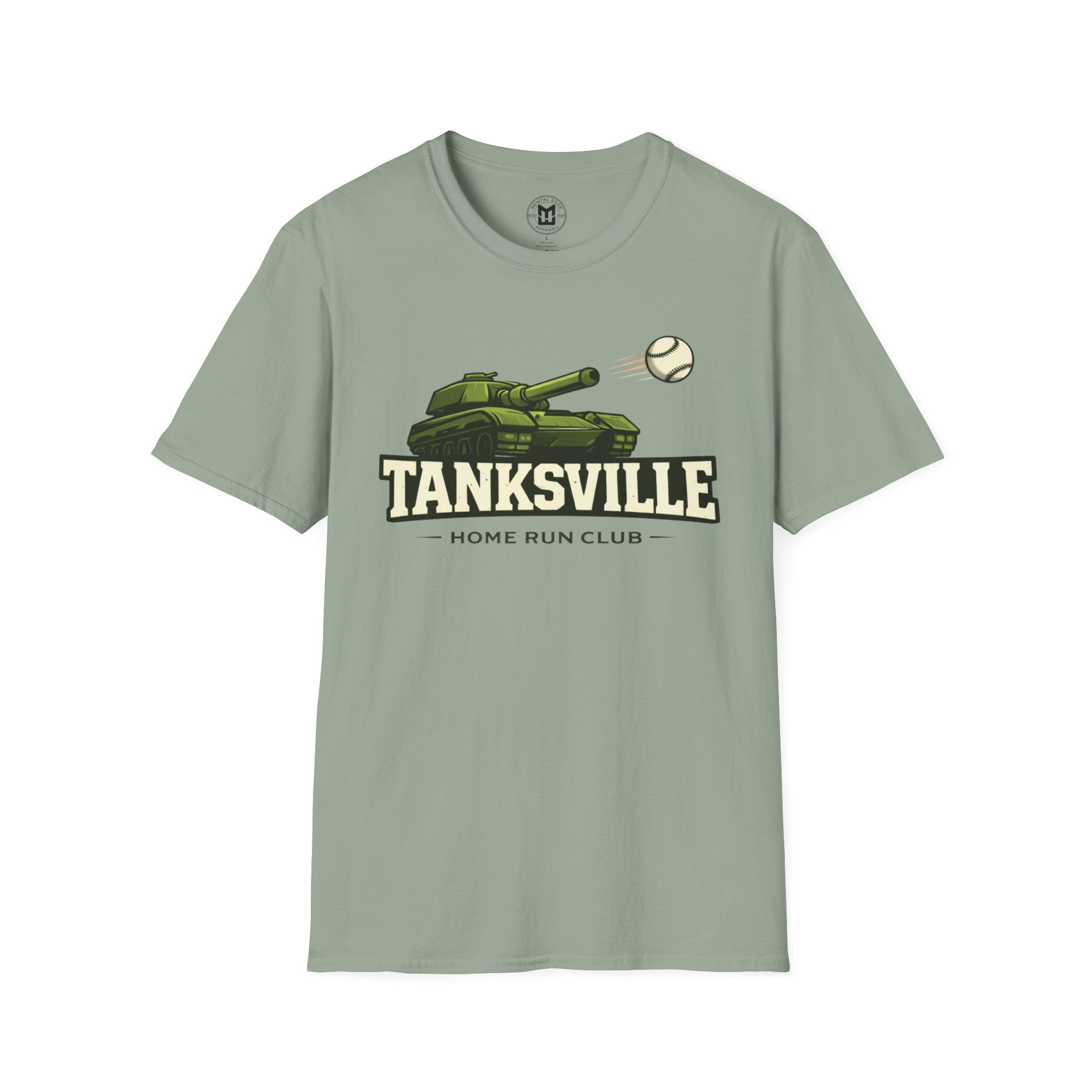 Tanksville Baseball Home Run Club' Vintage Sports Tee