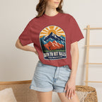 Born to Hit Balls Over Mountains T-Shirt — Unisex Vintage Mountain Comfort Colors Graphic Tee