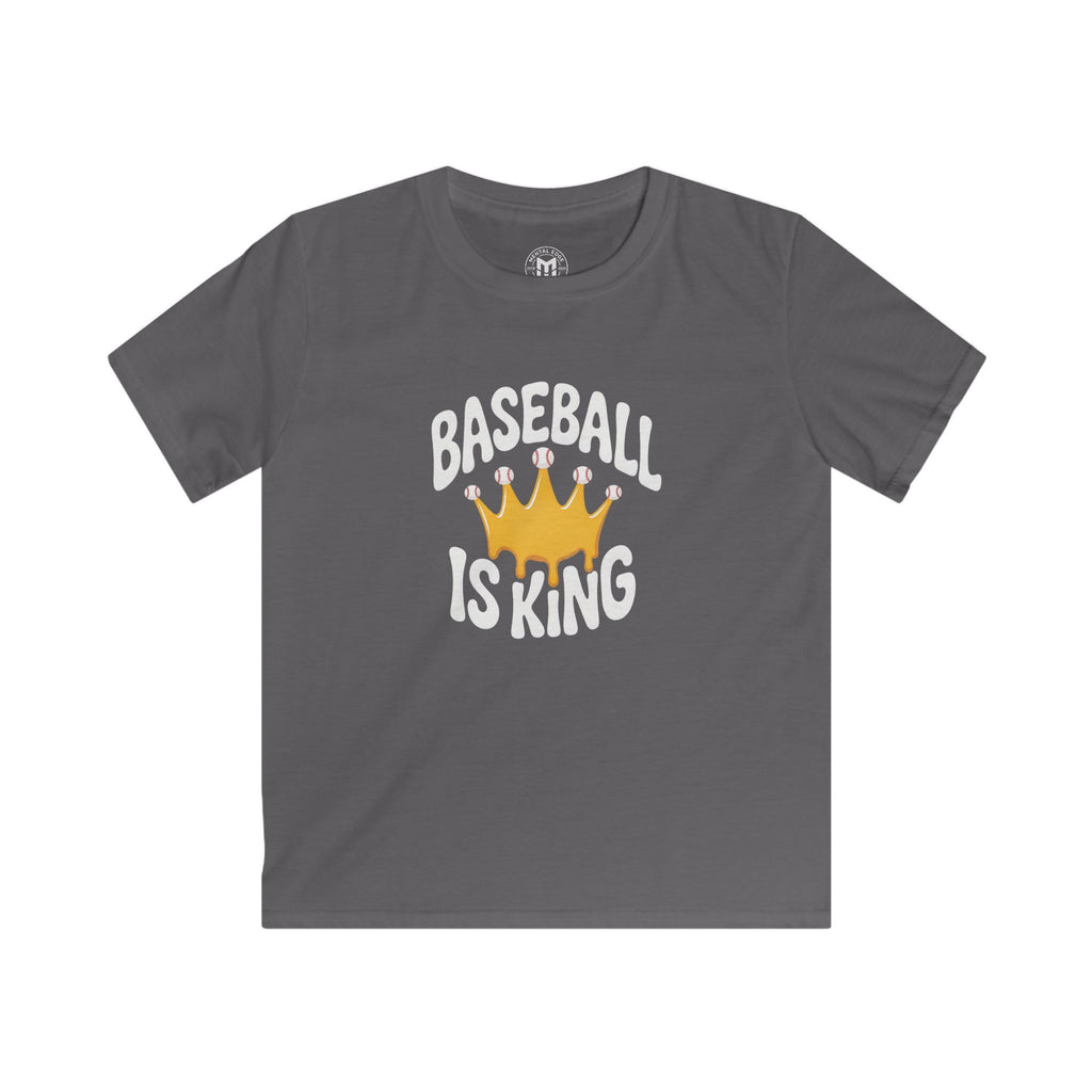 Kids Baseball Is King Tee