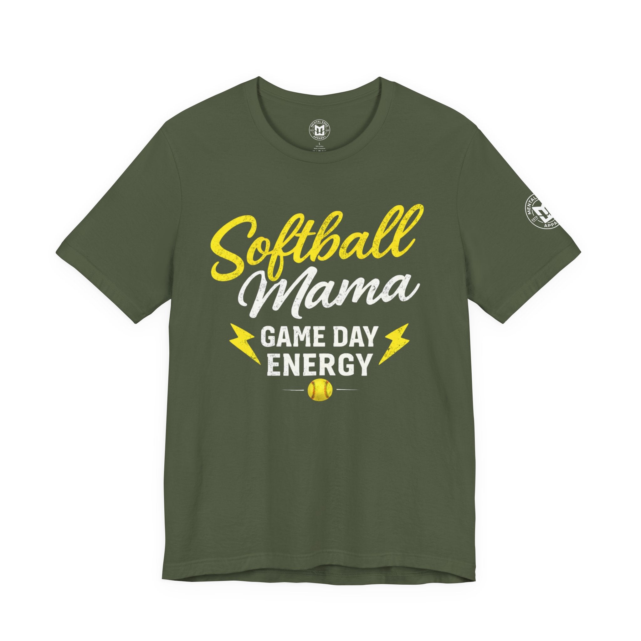 Softball Mama "Game Day Energy" Women's Tee